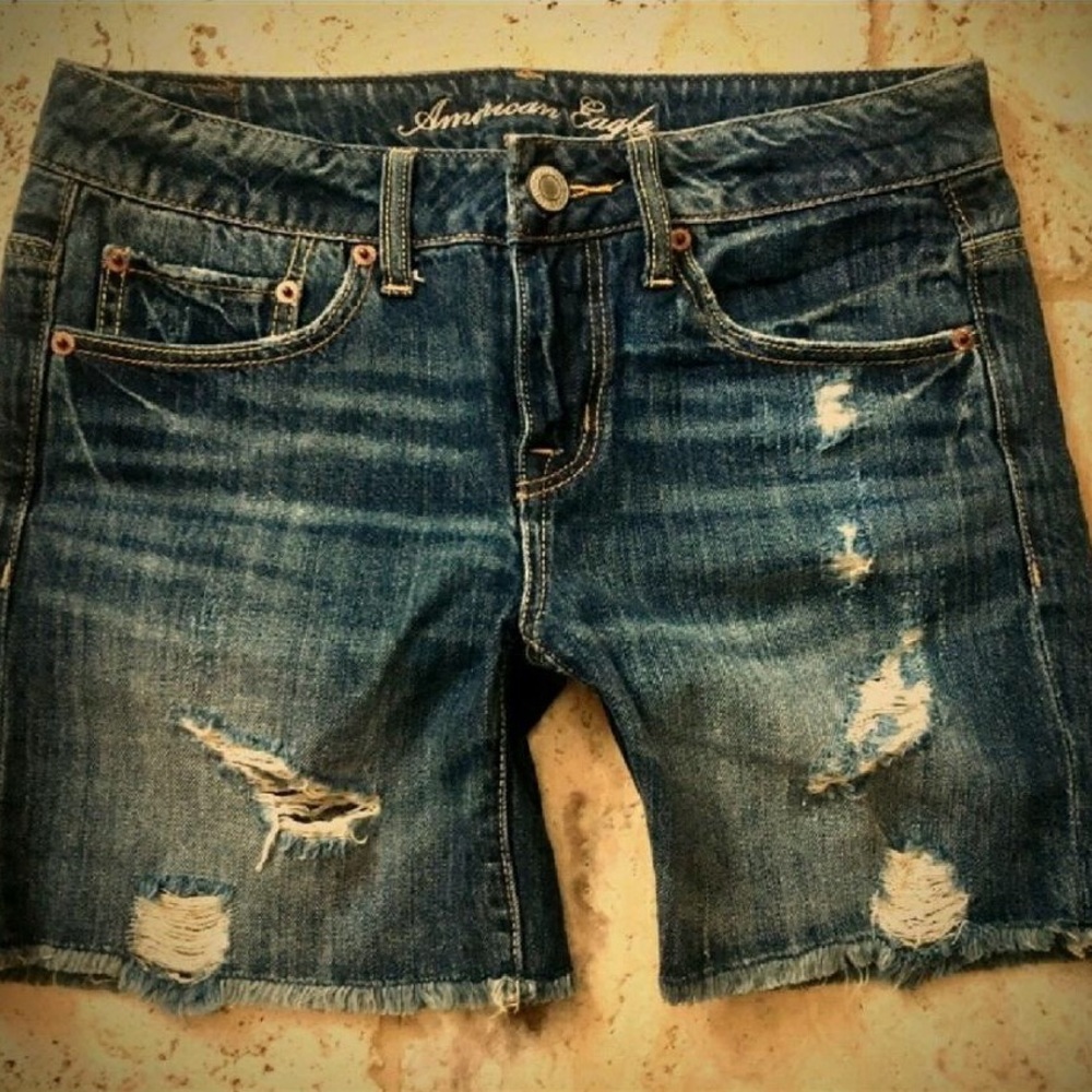 American Eagle Denim Shorts! 🦅💕☀️🌴🌺